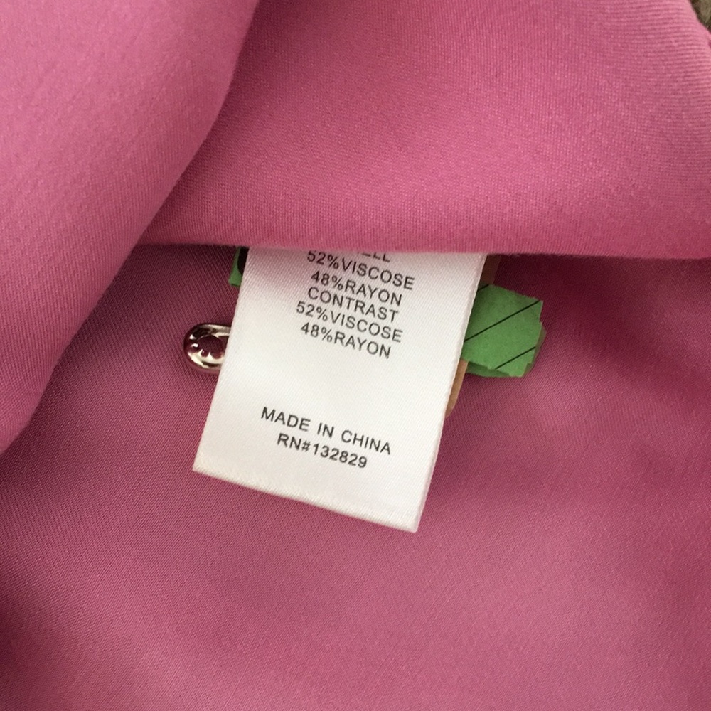 Lovers & Friends Color Block Button Front Shirt S… - image 7